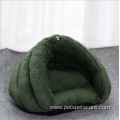 Wholesale Detachable Warm Roll Plush Cat Cave Bed